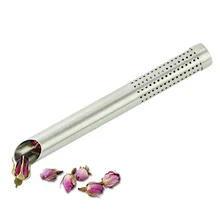 304 трубы из нержавеющей стали чай утечки ложки с длинной ручкой для чая фильтр чайный наружных осветительных приборов для чая/магнитный сепаратор