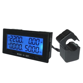 

Digital Display Multimeter AC Voltage Current Power Frequency Meter YB5142DM UY8