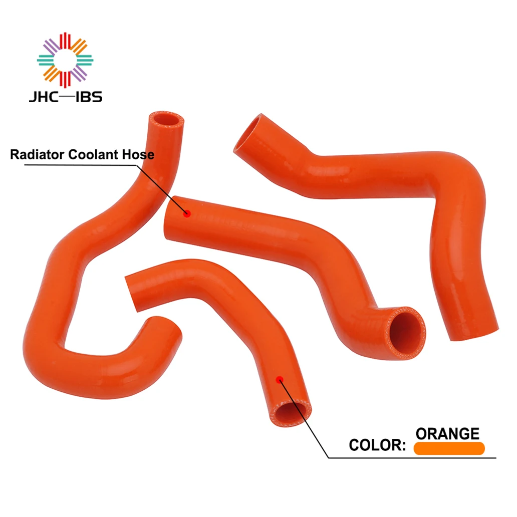

Motorcycle Accessories Engine Silicone Orange Radiator Coolant Hose Water Pipe For KTM 1050 Adventure 2015 2016 Dirt Bike