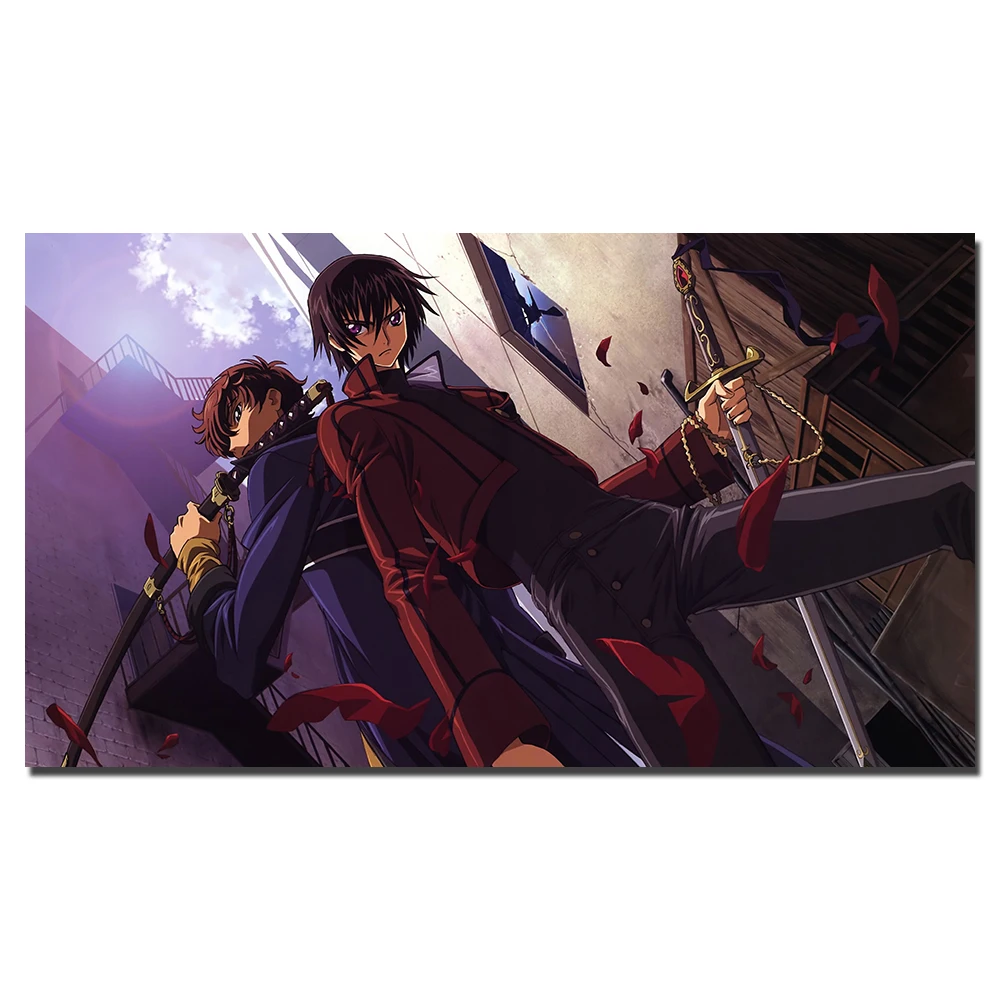 Code Geass Animation Wallpaper Canvas Posters and Prints Wall Art Painting For Living Room Decor | Дом и сад