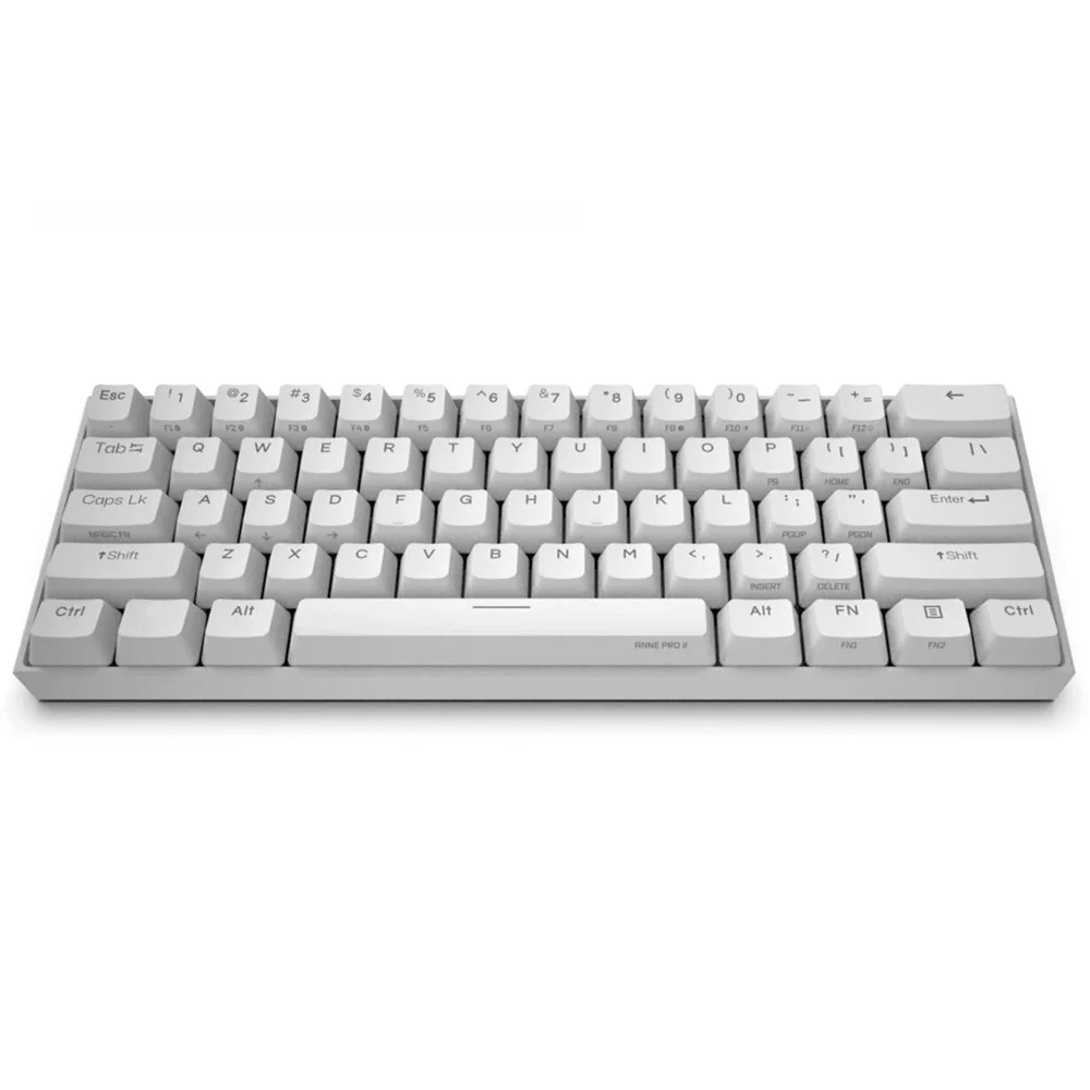ANNE PRO 2 портативная 60% механическая клавиатура NKRO клавиатура беспроводная Bluetooth 5,0 type-C RGB механический игровой переключатель Gateron