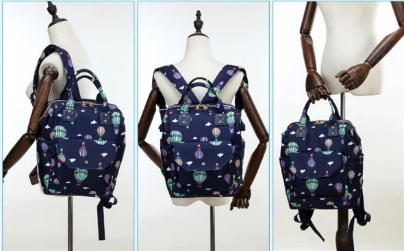 Nappy Backpack Bag Mummy Large Capacity diaper Bag Mom Baby Multi-function Waterproof Outdoor Travel Diaper Bags For Baby Care