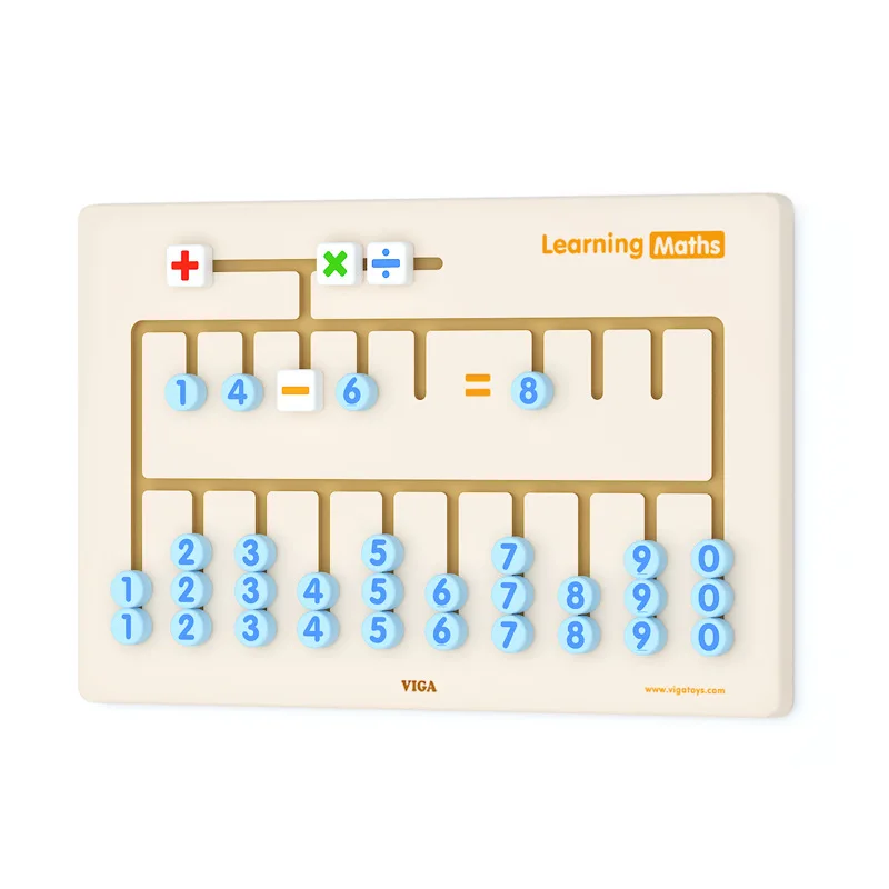 

Viga Wall Game with Numbers Find a Children Early Education Walls Toy 1-2-3-6 a Year of Age GIRL'S And BOY'S Teaching Aids
