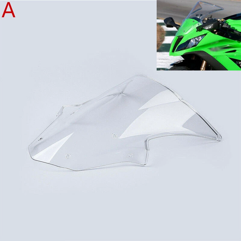 Мотоцикл прозрачный двойной пузырь лобовое стекло для KAWASAK SUZUKI GSX1300R Hayabusa GSXR1000 GSXR 600/750 GSXR