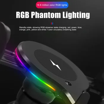 

Car Wireless Charger Phone Holder Intelligent Induction Mount Charging Bracket for Smartphone NJ88