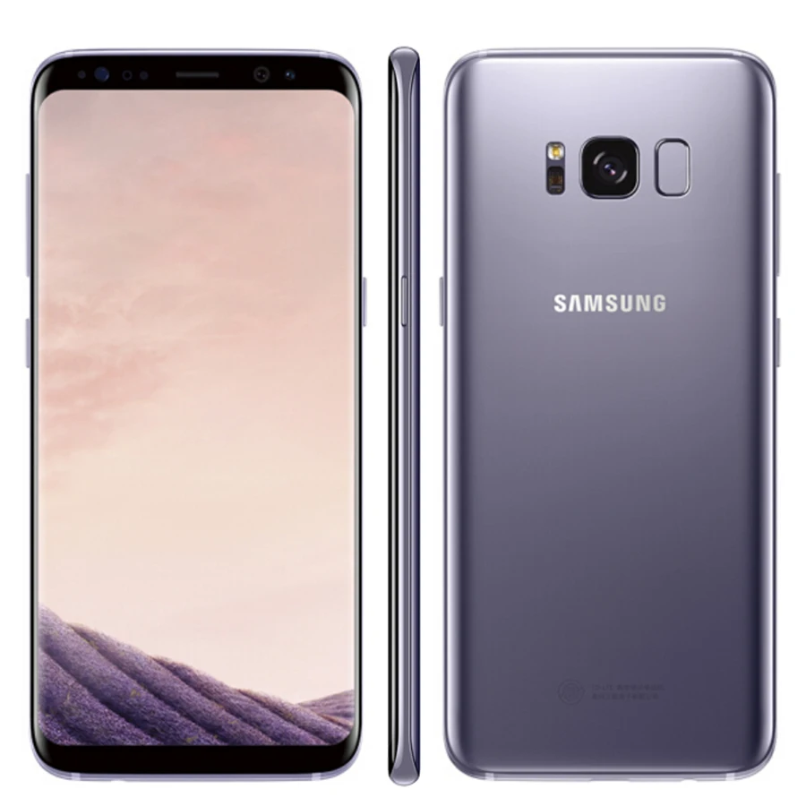 Совершенно мобильный телефон samsung Galaxy S8 G950F Exynos 8895, четыре ядра, 5,8 дюймов, 4 Гб ОЗУ, 64 Гб ПЗУ, 12 МП, 3000 мАч, Android телефон