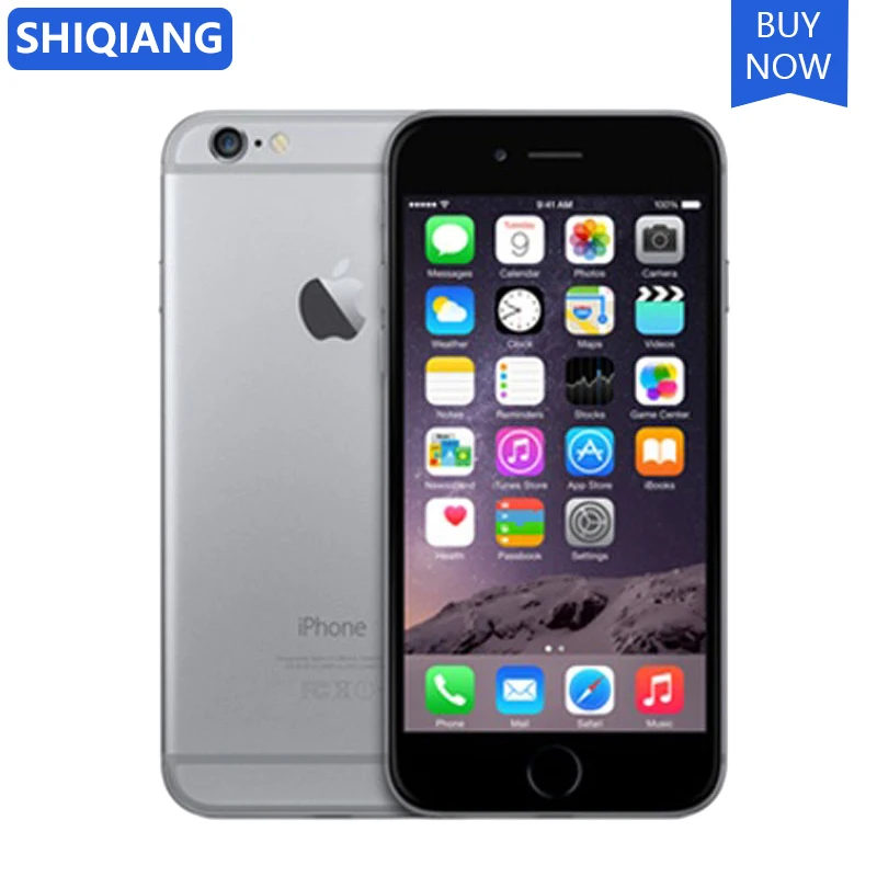 Apple iPhone 6/6-Plus Original Unlocked Cell-Phone-1gb-Ram 16/64/128G A8 Dual Core Fingerprint Recognition 8mp IOS 4G LTE
