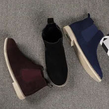 Мужские кожаные ботинки; повседневная обувь; прогулочная обувь; классические модели; размеры 38-45