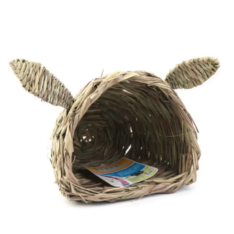 

Chinchilla Bed Pet Straw Fabric Hamster Rabbit Guinea Pig Cage Nest Home Toy