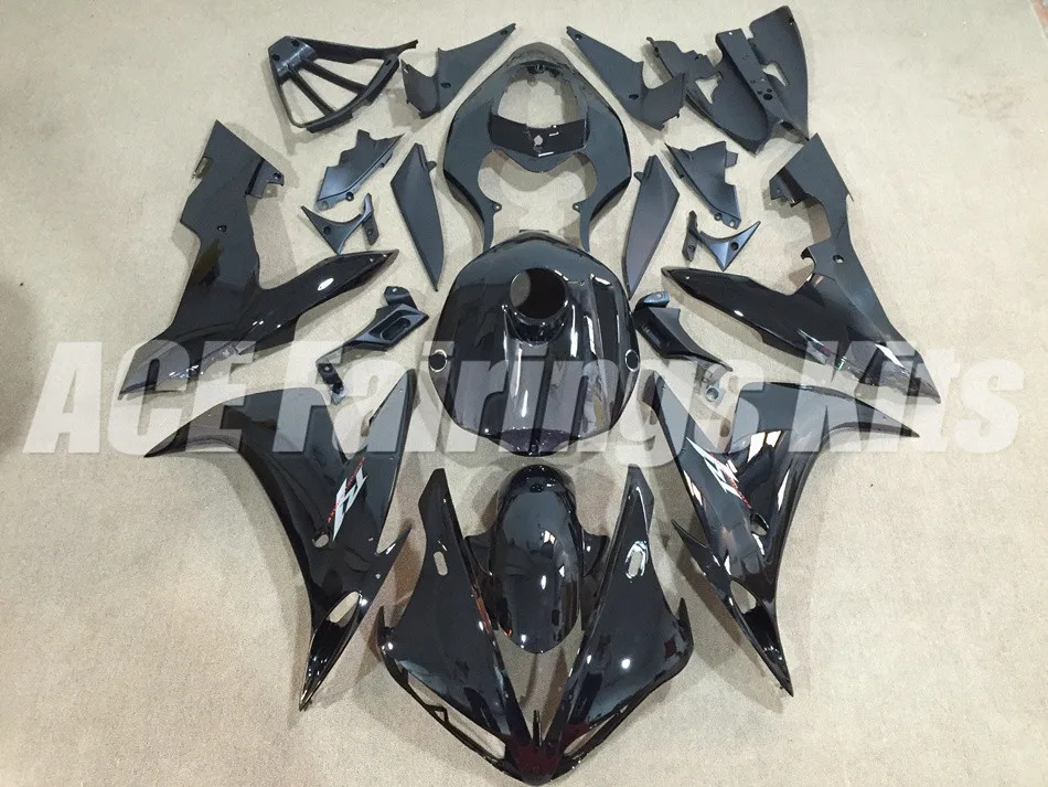 4 подарка ABS Литье Мотоцикл Обтекатели наборы подходят для Yamaha YZF-1000-R1 2004 2005 2006 04 05 06 обтекатель кузова набор черный