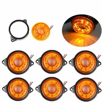 

10-30V 10LED Side Marker Light Indicator Warning Lamp Side Lamp For Truck round side marker led light