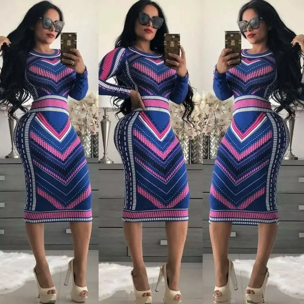 Женское винтажное платье карандаш облегающее вечернее с золотым принтом и