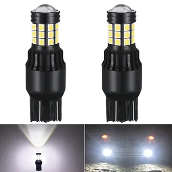 

2x Canbus W21W W21/5W LED T20 7440 7443 7444NA W21 Auto DRL Running Turn Signal Tail Brake Stop Reverse Lamp 1800LM White Red
