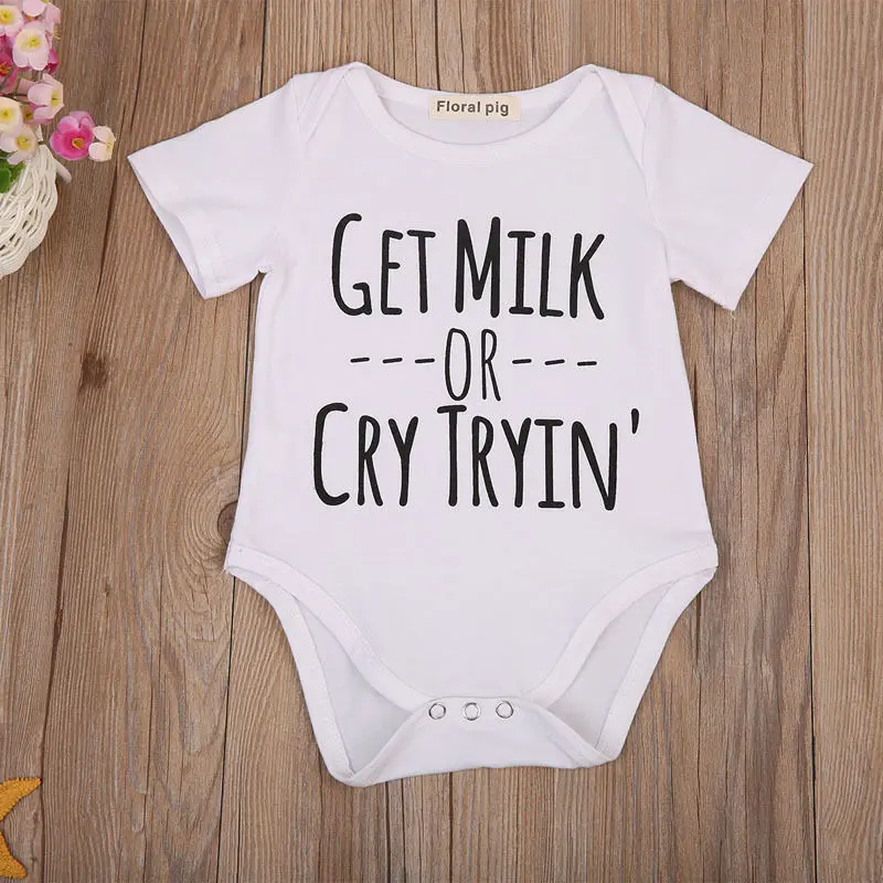 

New Newborn Infant Baby Boy Girl Cotton Romper Jumpsuit Clothes Outfit
