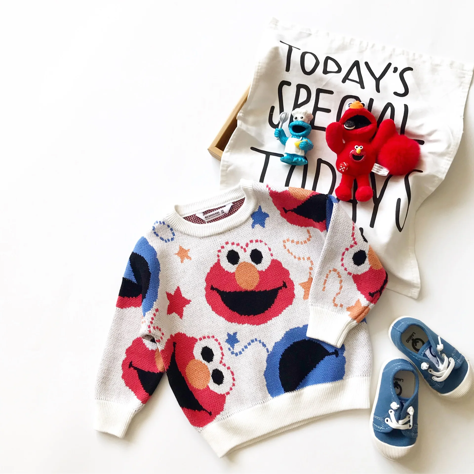 

Tonytaobaby Autumn and Winter Clothing New Children's Clothing Cartoon Cotton Sweater Toddler Sweater Fall Sweater