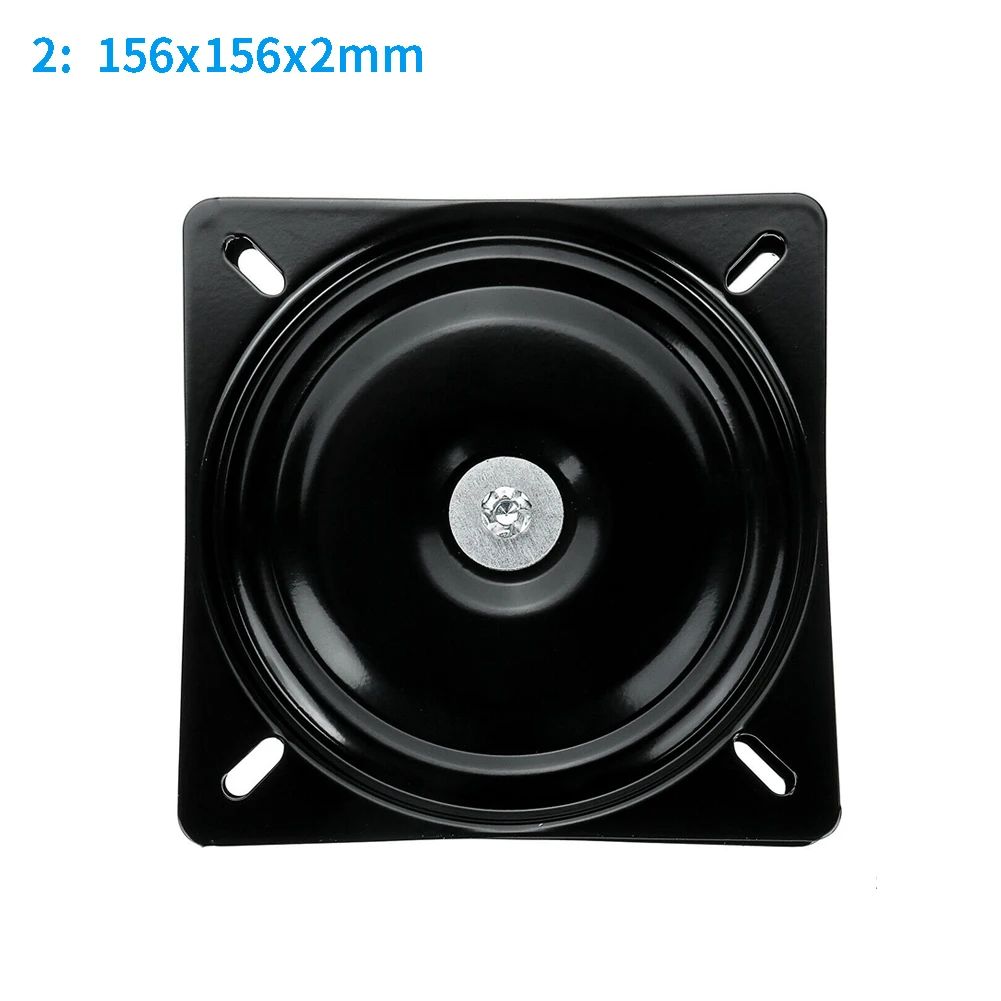 

Rack Boat Seat Parts Marine Furniture Silent Home Durable Swivel Plate Bar Stool Smooth 360 Degree Rotation Square Base Mount