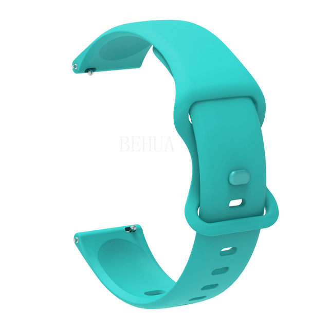 22mm Silicone WatchBand For Haylou RS3 LS04 / RT LS05S Strap Smart Wristband Bracelet For Haylou Solar LS02 Band WristStrap