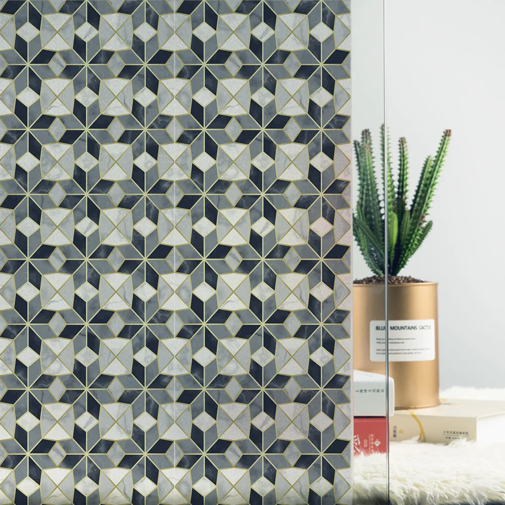 M 90x200cm 90*200 см статическая оконная наклейка стеклянная пленка уединение домашний декор декоративная витражная плёнка на стекла, окна - Цвет: M 90x200cm