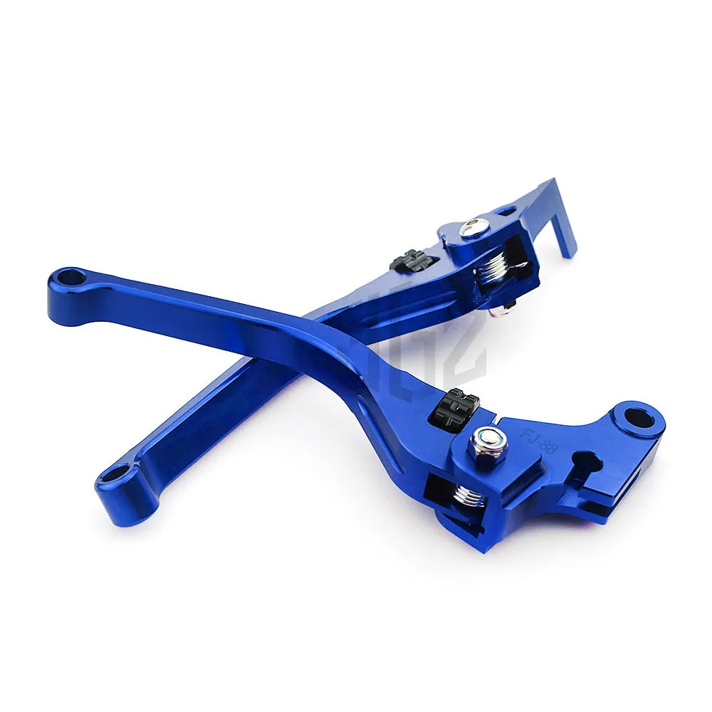 Blue Мотоцикл CNC Алюминиевые Тормозные Рычаги Регулируемая ручка рычаг сцепления для HONDA RS150 WINNER150 RS150R модифицированные аксессуары Запчасти - Цвет: Blue