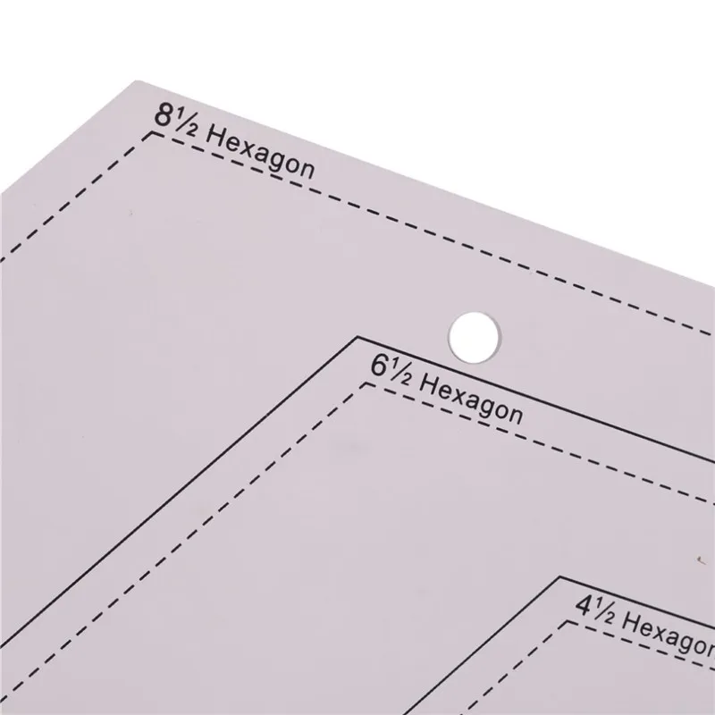 1 шт. алмаз лоскутное правитель международных общие акриловые Материал 3 мм Толщина портной Резка студенты линейка DIY ручной работы