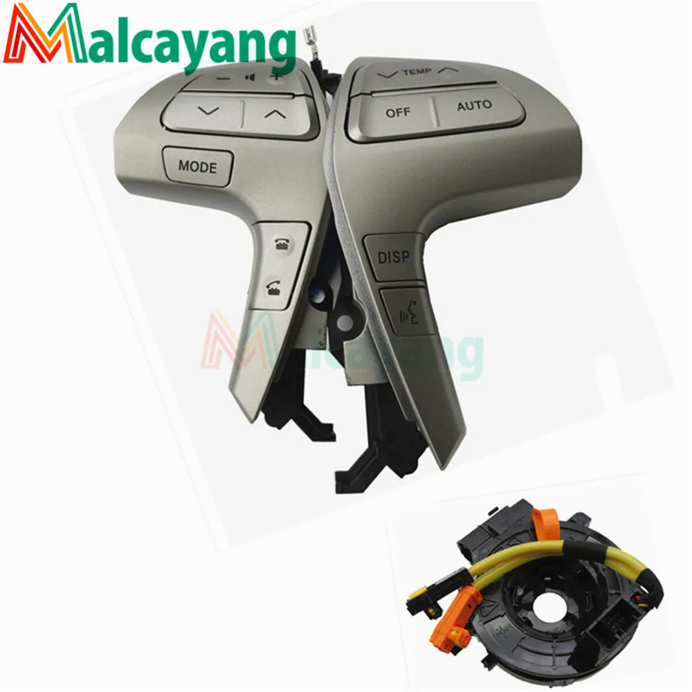 Высококачественный OEM: 84250-06180 многофункциональный для 2006-на данный момент для Тойота Камри руля аудио переключатель управления - Цвет: 1set gold