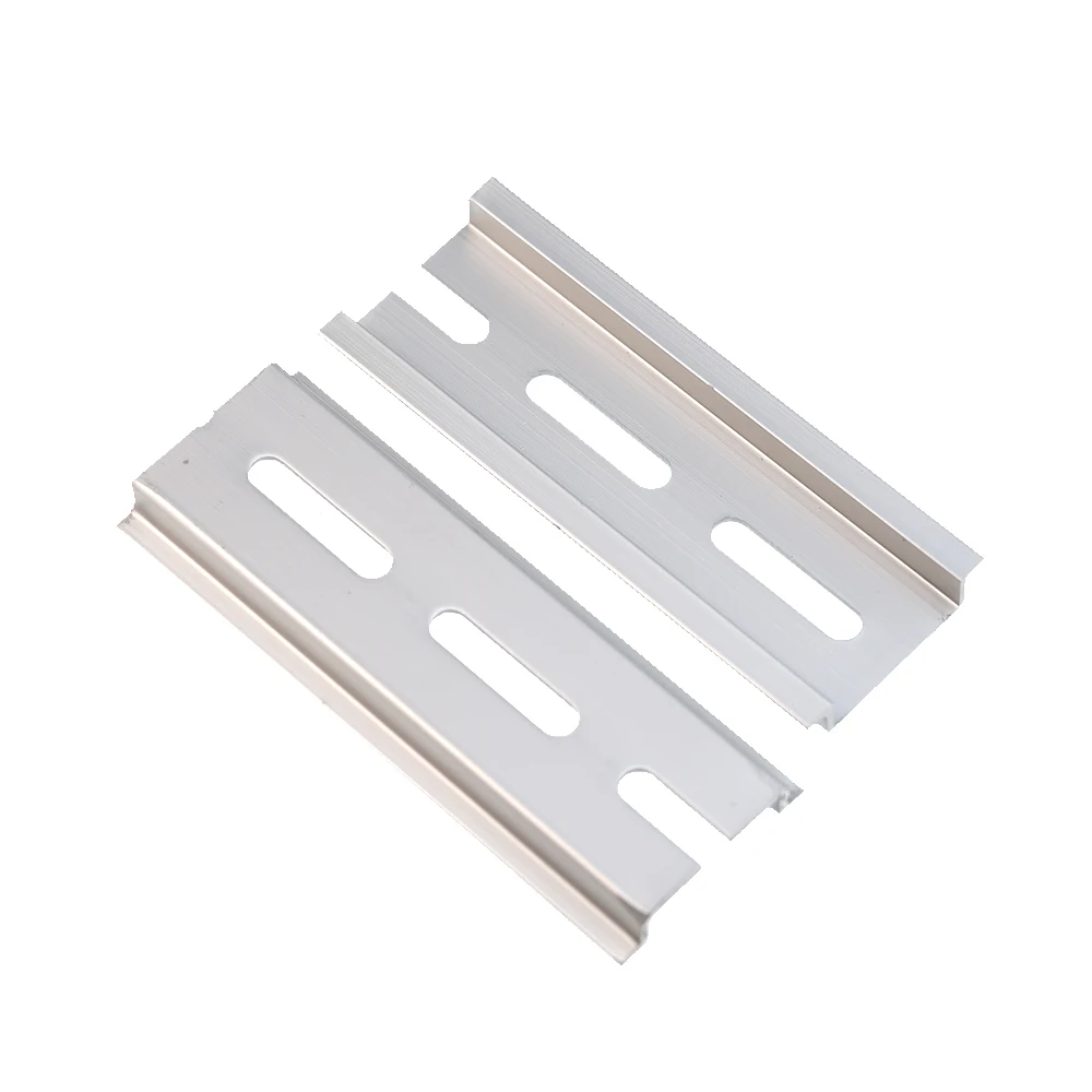 1 piece Din Rail Aluminium for Terminal Block Relay C45 DZ47 Thickness 1.5mm NS35 Aluminium Material 35mm Universal Type