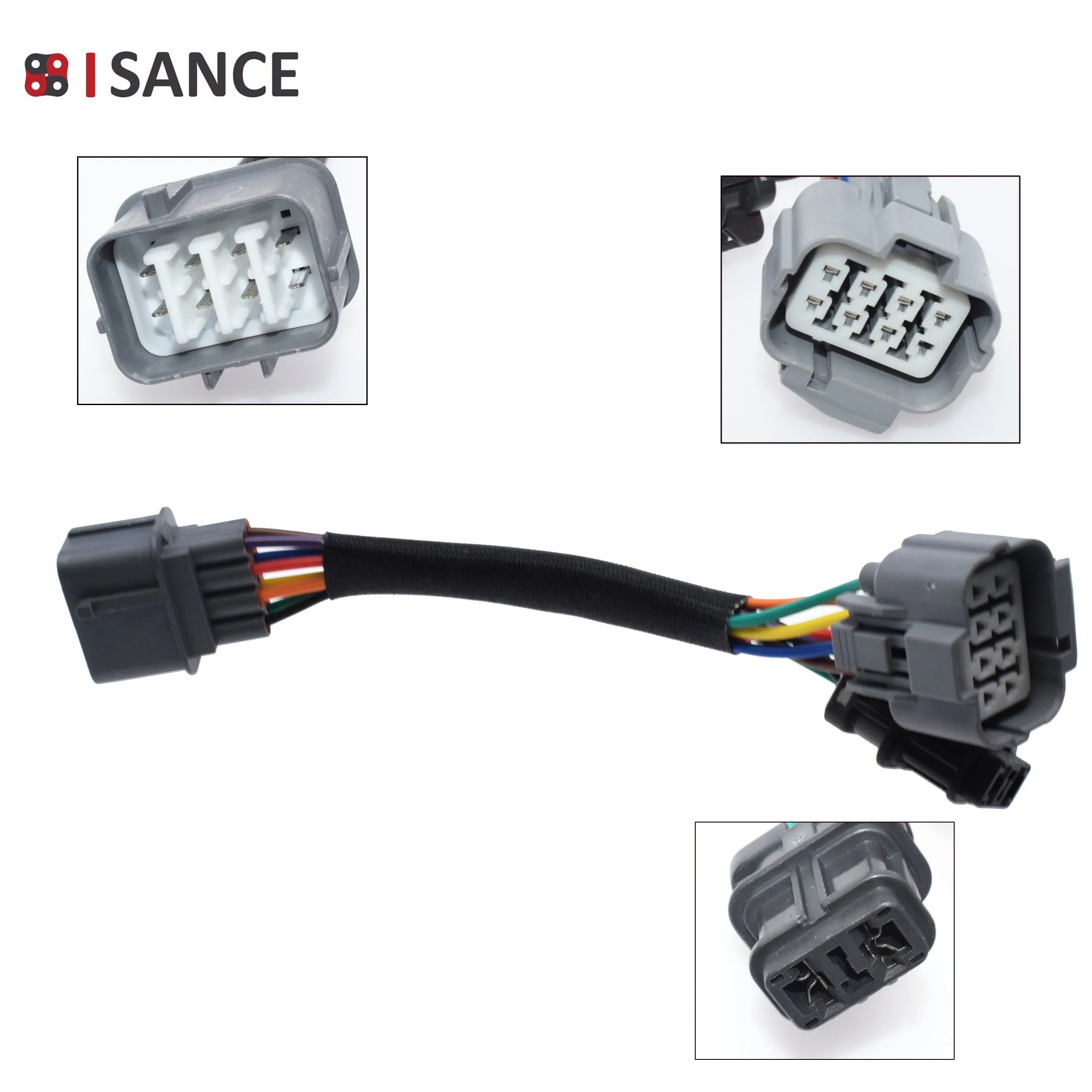 8pins OBD2 TO OBD1 Distributor Adapter Jumper Harness Connector Plug For Acura Honda Civic 1.6L 1999 2000 B17 B16 B18 B20 D16