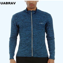 Новые спортивные куртки для бега, мужские куртки на молнии с высоким воротником и длинным рукавом, спортивная одежда для спортзала, верхняя одежда для фитнеса и тренировок