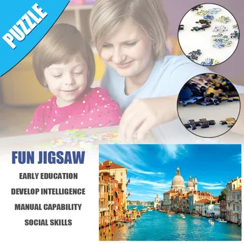 

Toy For Adults Puzzles 1000 Piece Large Puzzle Game Interesting Toys For Children Personalized Gift Size: Approx. 75x 50cm