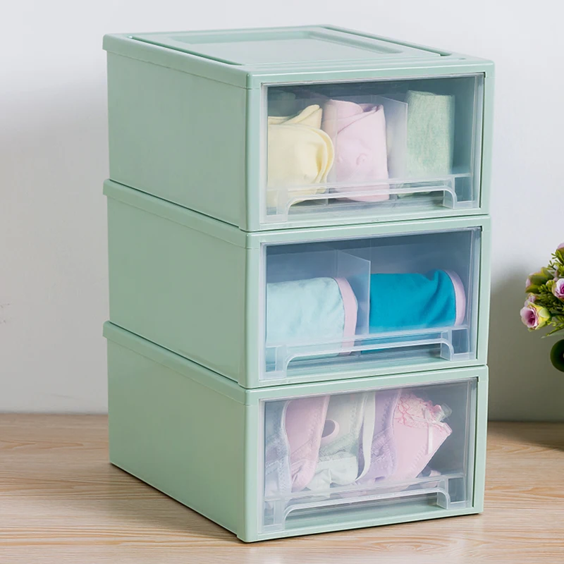Нижнее белье ящик выдвижного типа бытовой многосетчатый Прозрачный Шкаф Одежда