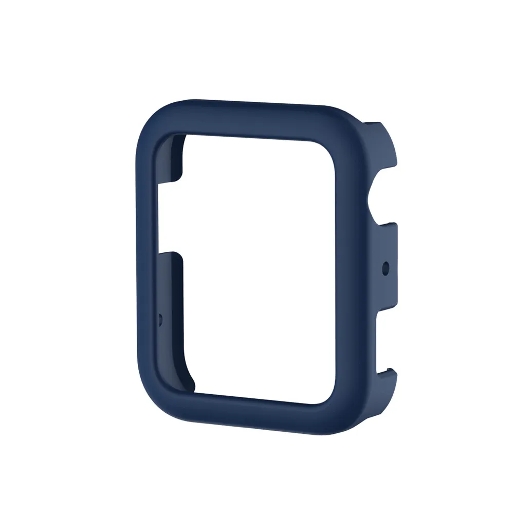 Midnight blue Защитный чехол для Xiao mi Watch спортивный силиконовый защитный чехол анти-столкновения бампер для mi Smart Watch серии Аксессуары - Цвет: Midnight blue