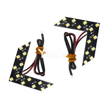 

1Pair 12V 14SMD LED Arrow Panel Car Rearview Mirror Turn Signal Mirror Indicator Lamp Universal Accessories Durable 2020NEW Hot