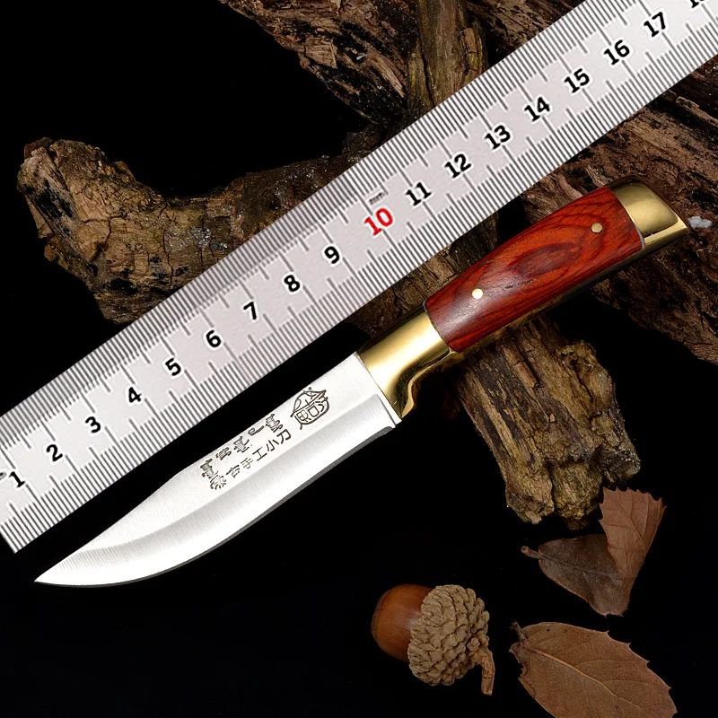 Sharp Outdoor Camping Survival Knife Tactical Hunting Knife Sharp and Durable Pocket EDC Tools