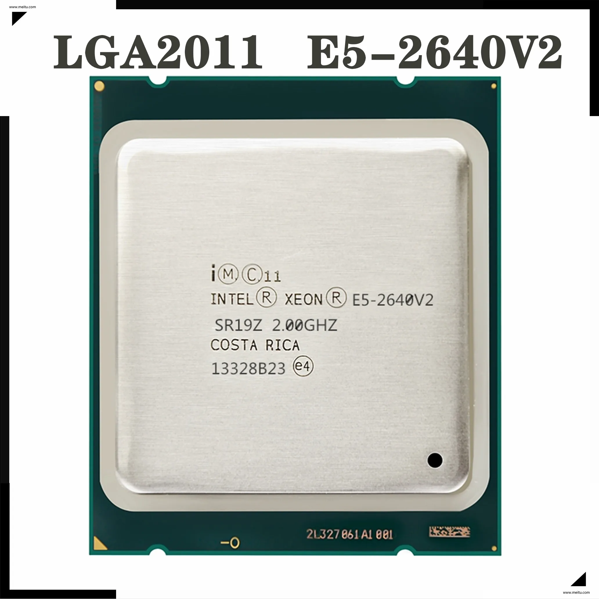 Серверный центральный процессор E5-2640 V2 Восьмиядерный LGA2011 серверный E5 2640V2 2640 100%