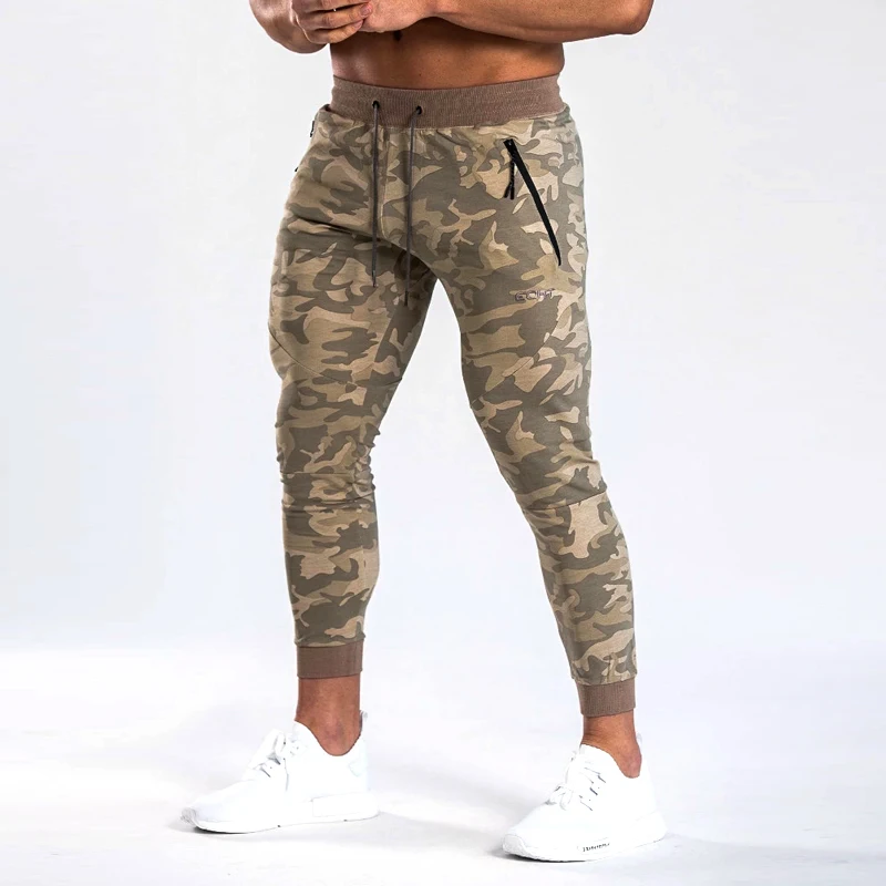 Pants Desert Мужская брендовая спортивная одежда осень-зима спортивный костюм для спортзала мужской Камуфляжный свитшот+ комплекты для бегунов мужские фитнес Полный комплект - Цвет: Pants Desert