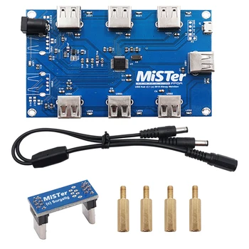 

Manual welding MisTer USB Hub v2.1 board For MisTer FPGA 7 USB Ports
