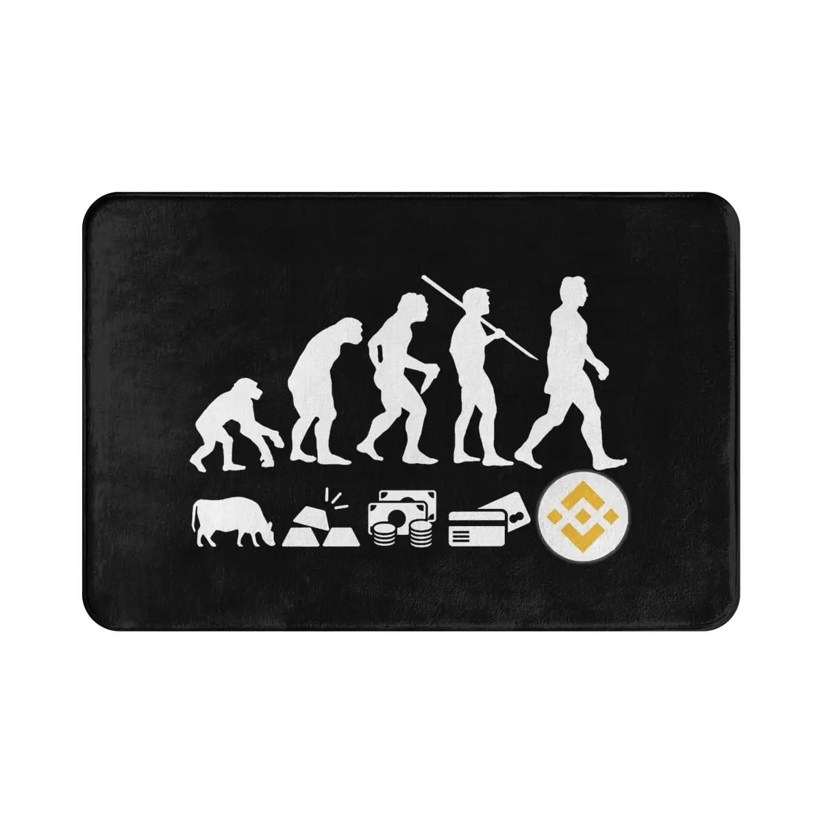 Binance Coin Crypto Miners Bath Carpet Evolution Money BNB Mat Doormat  Floor Rug | eBay Australia