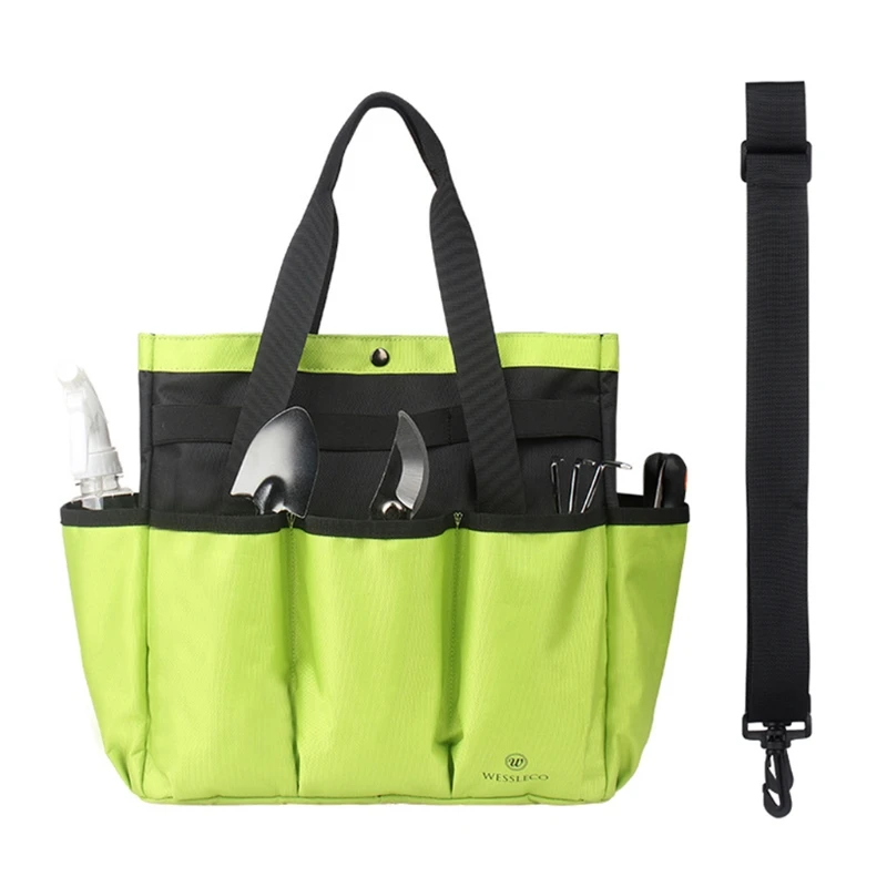 Garden Tool Bag With Shoulder Strap Garden Tool Organizer Pouch for