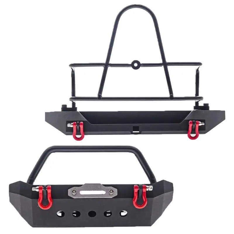 

Bumper with Led Lights for 1/10 RC Car Axial SCX10 90046 SCX10 III AXI03007