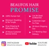 Beaufox Brazilian Hair Weave Bundles Straight Human Hair Bundles Extension Natural/Jet Black Remy 1/3/4 Pc Hair Bundles 8-30 In 5