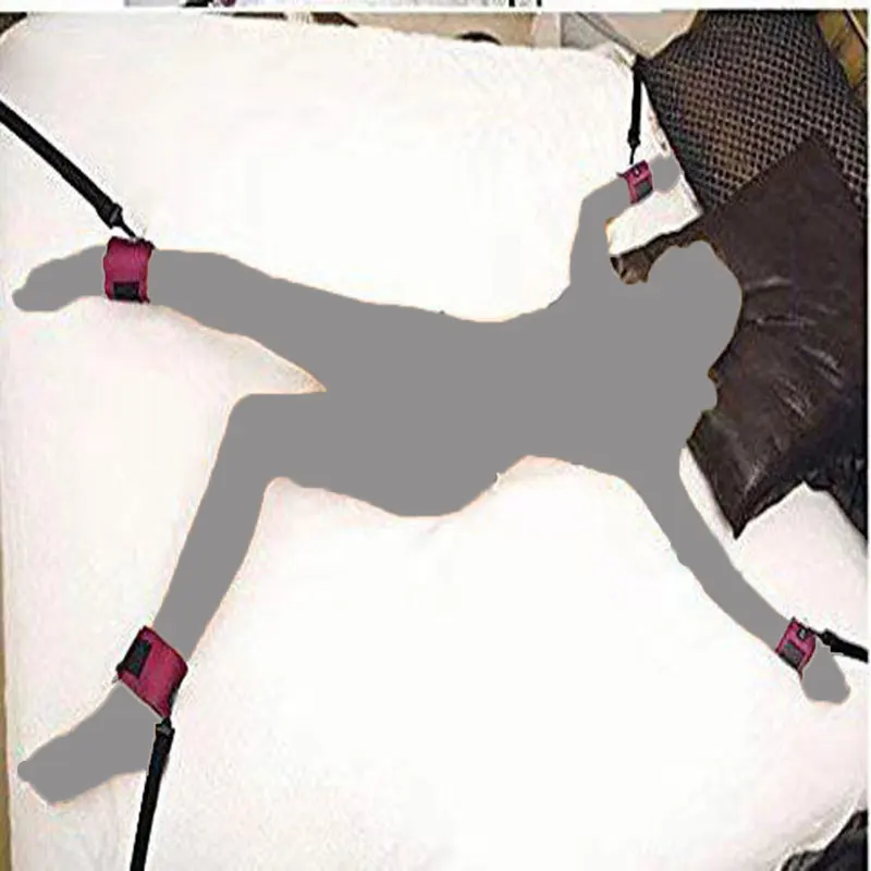 BDSM Bondage Handcuffs&Neck Pillow&Ankle Cuff Flirting toy Sex Toys For Woman Slave Restraints Erotic Accessories