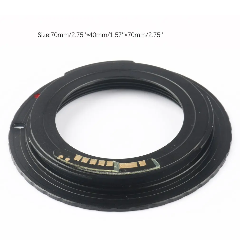 M42-F камера электронное кольцо для объектива Canon M42 для электронного адаптера металлическое Резьбовое крепление высокая точность