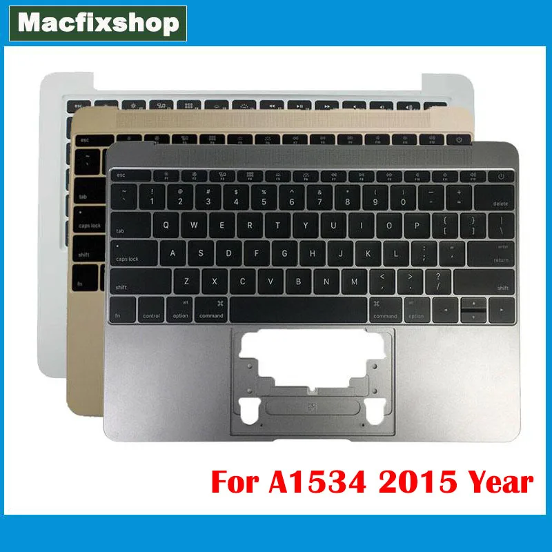 

2015 A1534 клавиатура, серая, серебристая, золотистая для Macbook 12 дюймов, США, Великобритания, FR, SP, французская, испанская, немецкая, итальянская A1534, лучший чехол, серебристо-серый, золотой