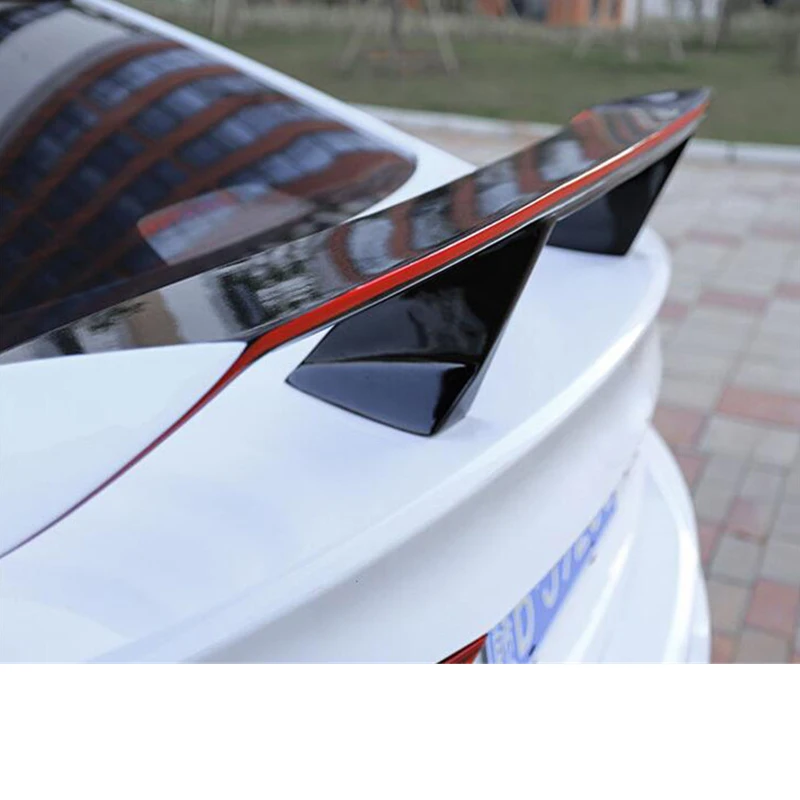 Модель GT Спойлер hyundai Elantra 2012- FRP пластик общего назначения задняя губа автомобильный хвост крыло праймер цвет спойлер