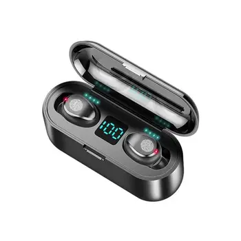 

Bluetooth Earphones 5.0 TWS Mini Wireless Headset Power Display Earphone with charging box