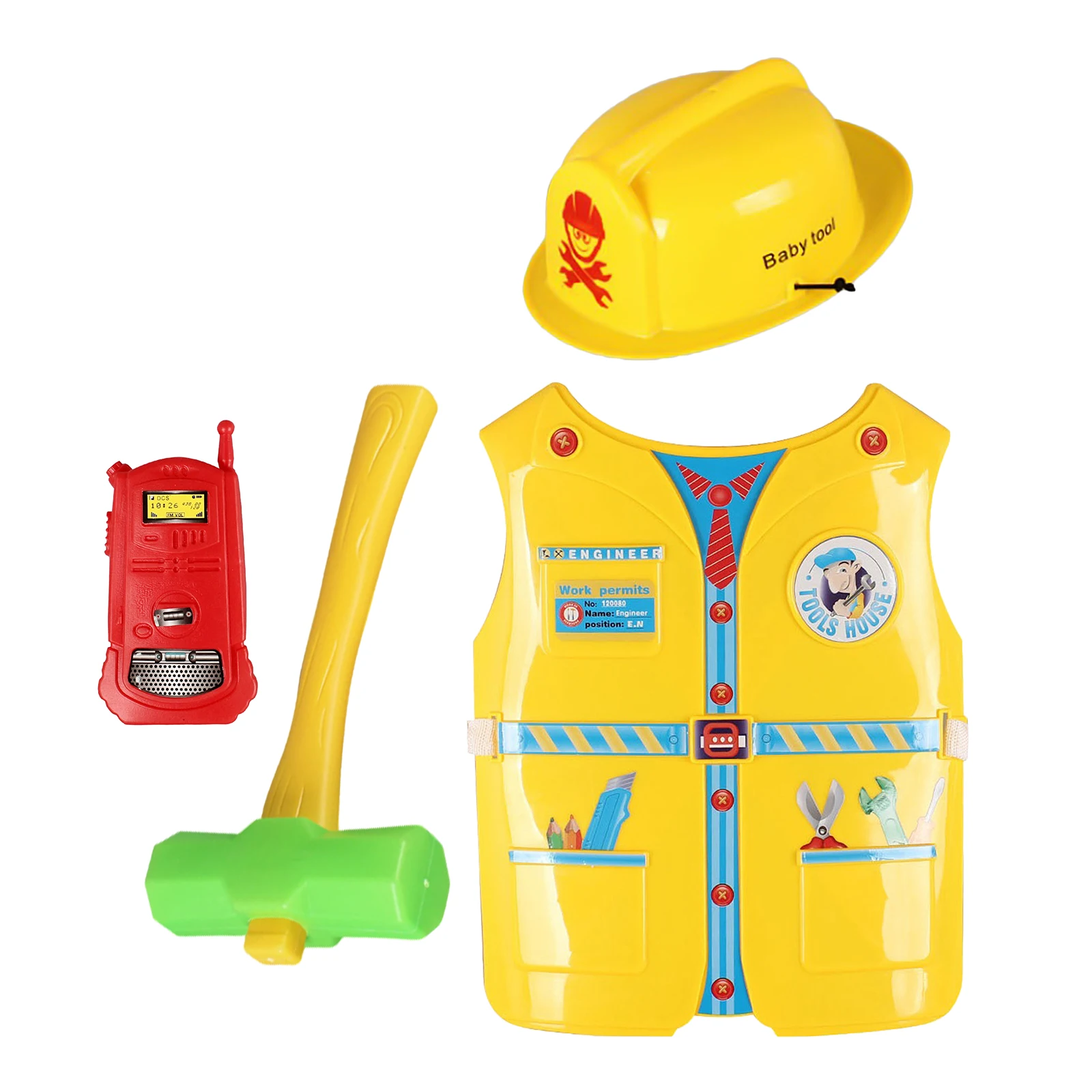 

4x Engineering Educational Dress Construction Worker Suit for