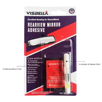 

New Coming Car Rearview Mirror Adhesive Professional Strength Permanent Rearview Mirror Adhesive Glue
