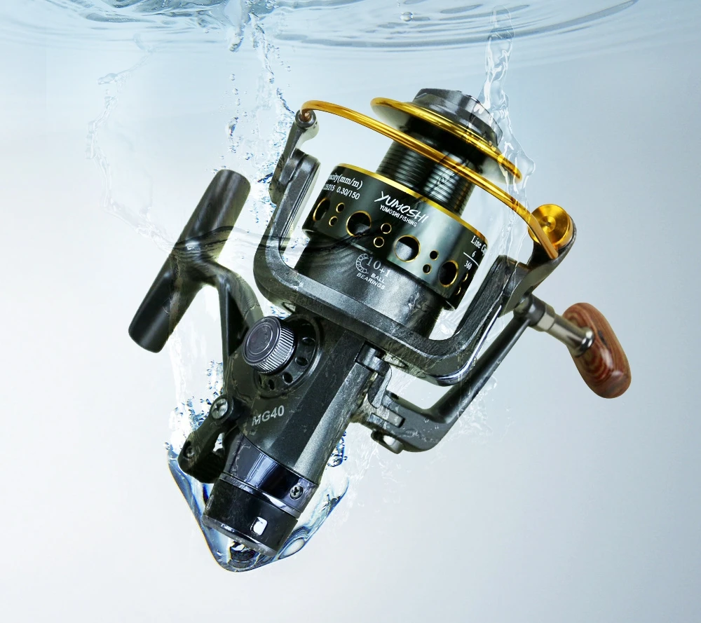 

2019 Fishing Double Brake Design Fishing Feeder Spinning Spinning Wheel Type Fishing Tool