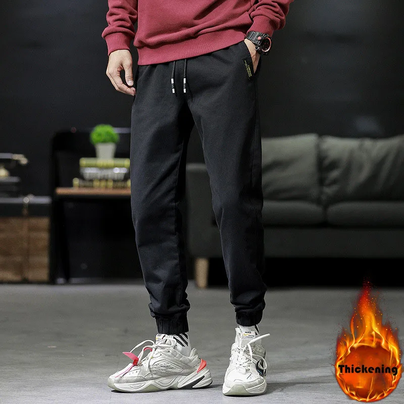 Slim fit Брюки простой Однотонные брюки мужские высокого качества летние Для мужчин для отдыха на каждый день для малышей, шаровары, новая мода в стиле хип-хоп брюки чинос