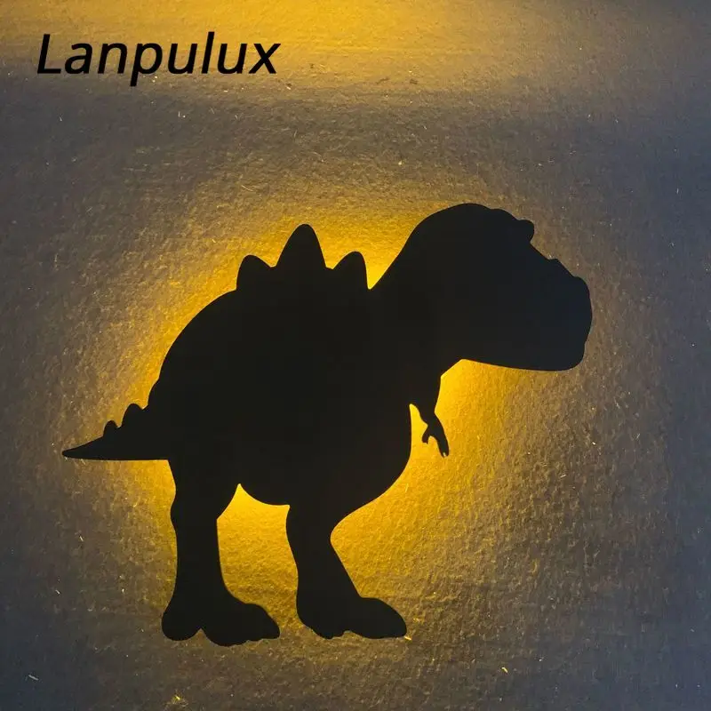 Настенный светильник Lanpulux с USB и черным котом детский ночник контролем движения
